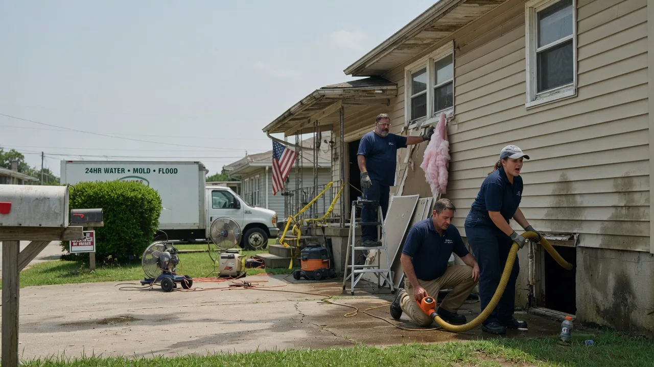 Water Damage Repair in Vienna, WV near me